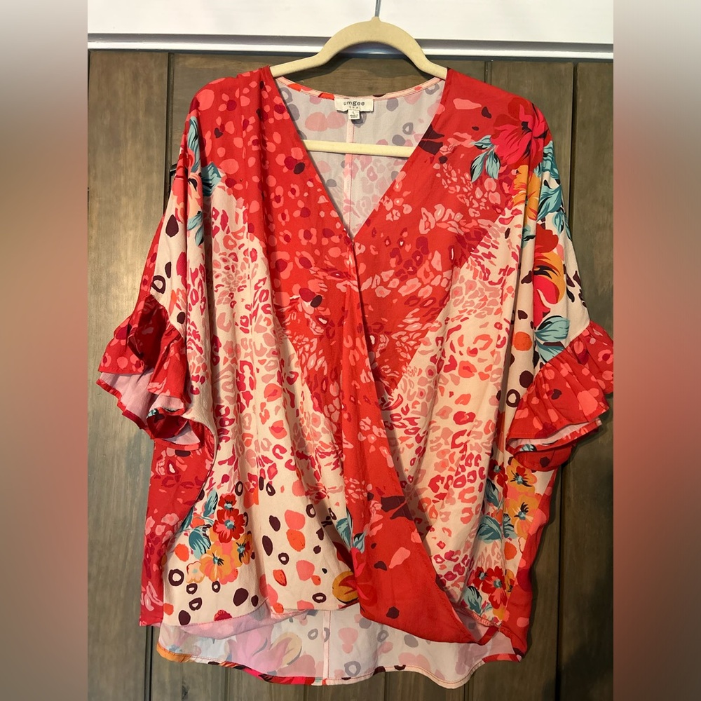 Umgee Multicolor Patterned Top